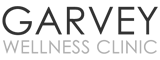 The Garvey Wellness Clinic website scrolling logo